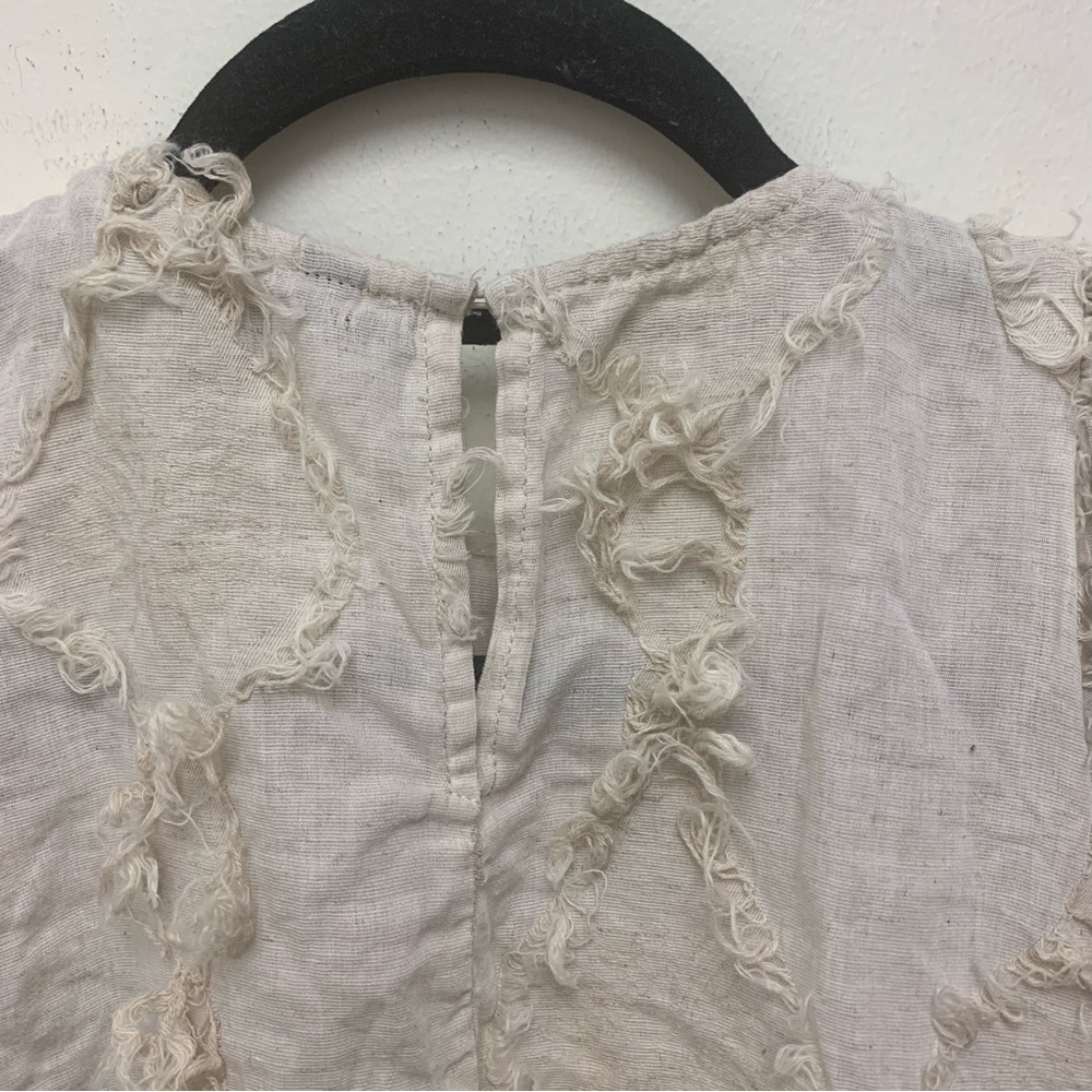 Zara Voluminous Fringe Blouse - Picture 6 of 14